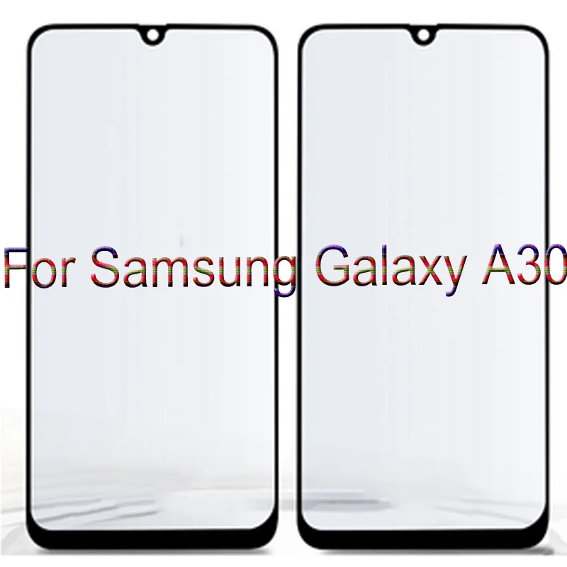 A+ Качество для samsung Galaxy A30 сенсорный экран дигитайзера стеклянная панель для Galaxy A 30 без детали гибкого кабеля