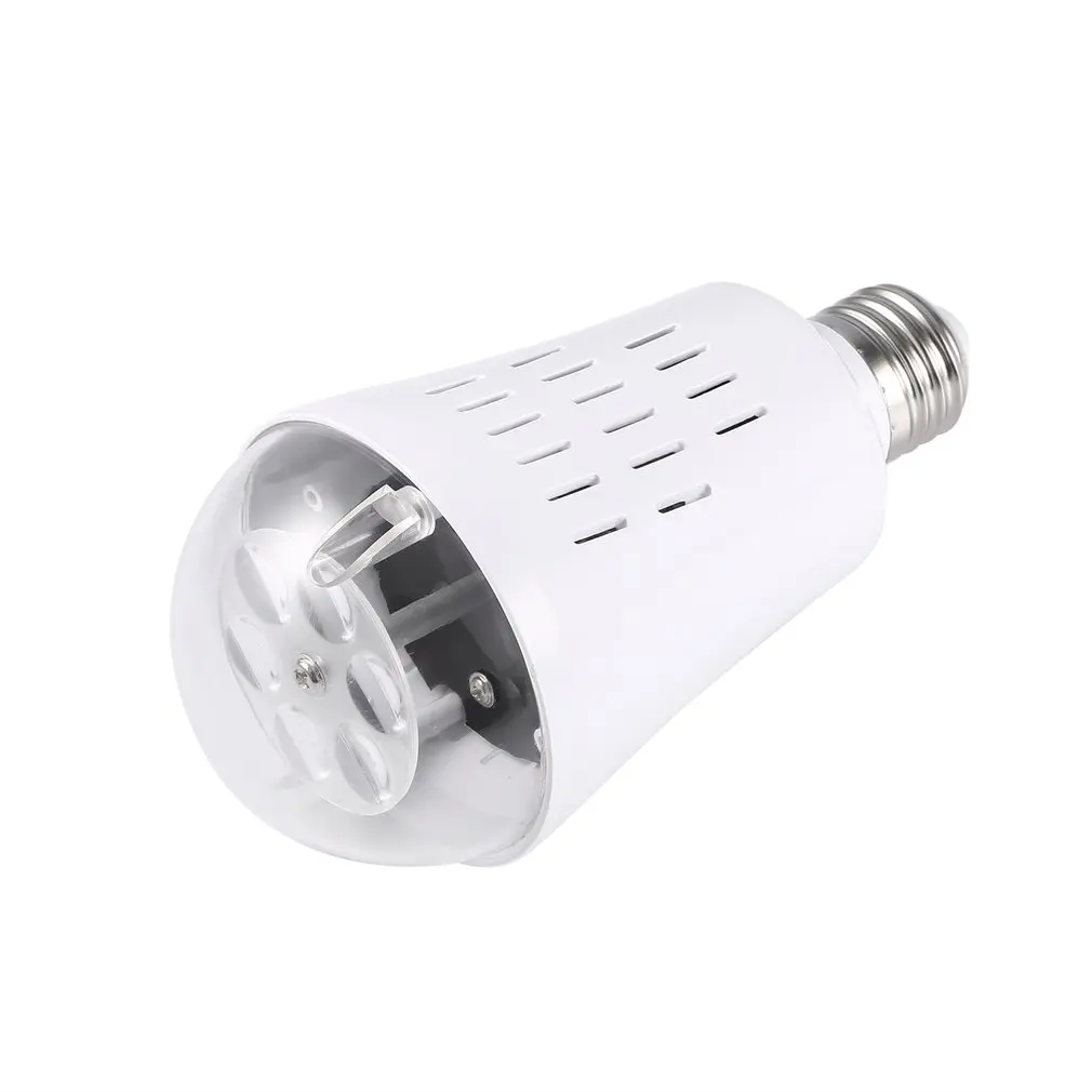 ICOCO E26 4W LED Projector Bulb Light Auto Rotating Stage Effect Lamp for Party Christmas Christmas Festival Bar KTV Decor New