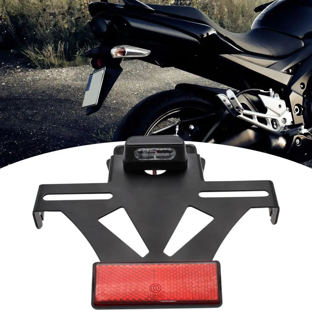 YeenGreen Portamatriculas Moto, Motocicleta ángulo Ajustable Matrícula  Marco Universal para Moto : : Coche y moto