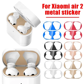 

Metal Dust Guard For Xiaomi Air 2 Metal Dust Guard Sticker Earphone Protection Dust-proof Ultra-Thin Cover For Xiaomi Air2 Cover