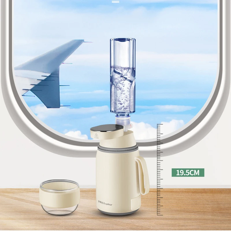 

220V Electric Instant Water Dispenser Fast Heating Electric Kettle Mini Portable Desktop Water Pump Travel Drink Dispenser 1600W