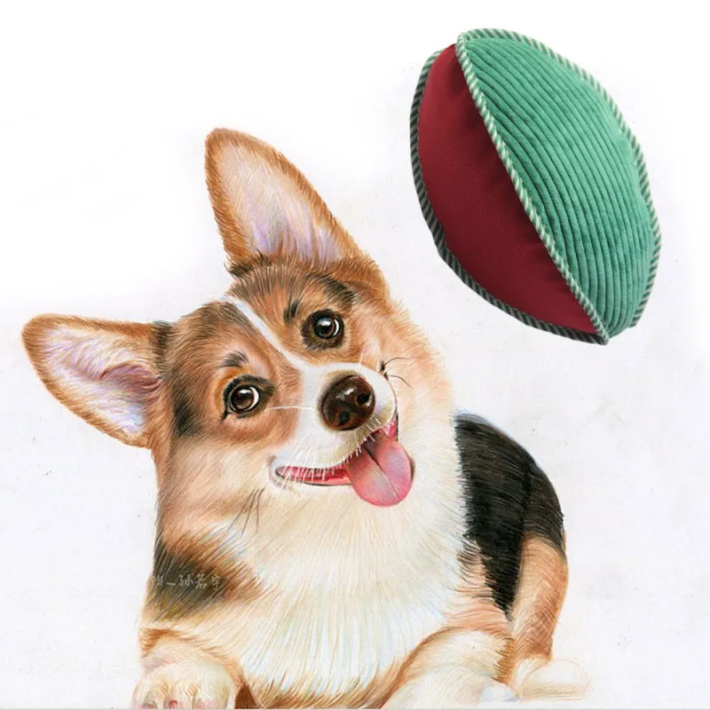 Игрушка для собак из веревки плюшевая кукла собаки забавная скрипучая интерактивная игрушка