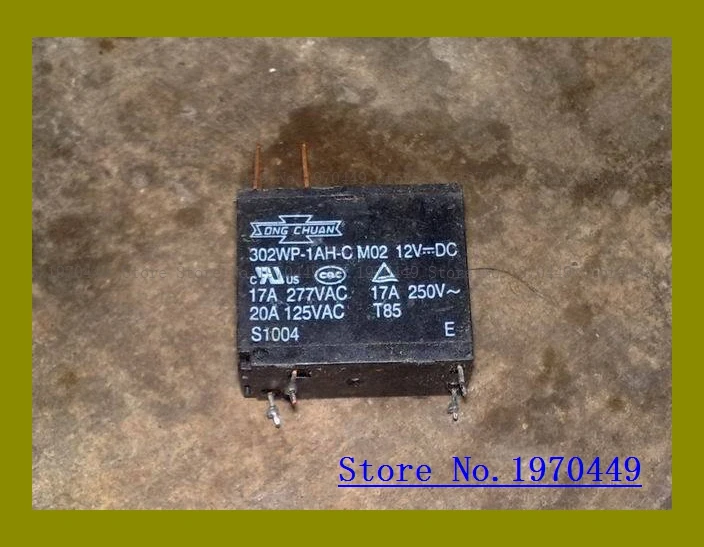 302WP 1AH C M02 12VDC 62F|Реле| |