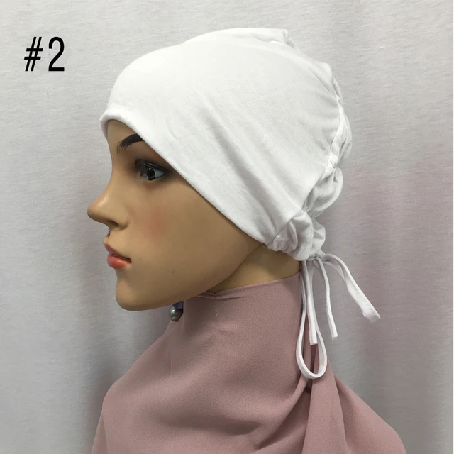2020 Fashion Muslim Head Scarf Bonnet 