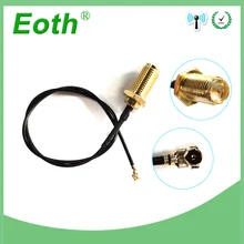 2 шт. в партии 20 см удлинитель UFL к SMA разъем антенны Wi-Fi косичка кабель IPX к RP-SMA Женский к IPX