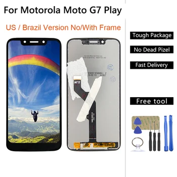 

100% Tested For 5.7" Motorola-Moto G7 Play LCD Display Touch Screen Digitizer Assembly Replacement XT1952 XT1952-3 XT1952-4