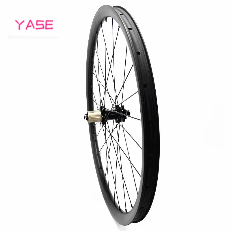 YASE 29er mtb дисковые карбоновые колеса XC 27,4x23 мм ассиметричные бескамерные карбоновые велосипедные колеса FASTace DA206 100x15 142x12 карбоновые колеса