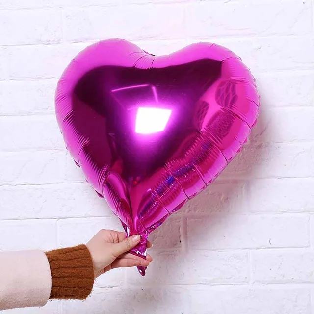 Романтическое любящее сердце воздушный шар девичник вечерние для свадебной вечеринки невесты подарок для невесты украшение подарок - Цвет: rose