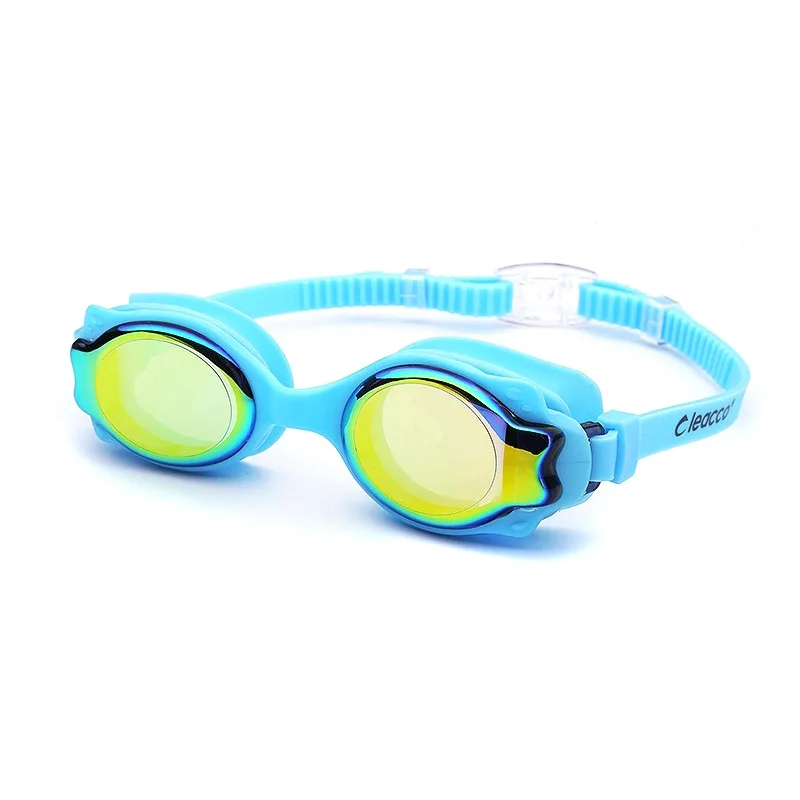 

Leacco Profession Children Training Goggles Electroplated High-definition Swimming Glasses Waterproof Anti-fog Swimming Goggles