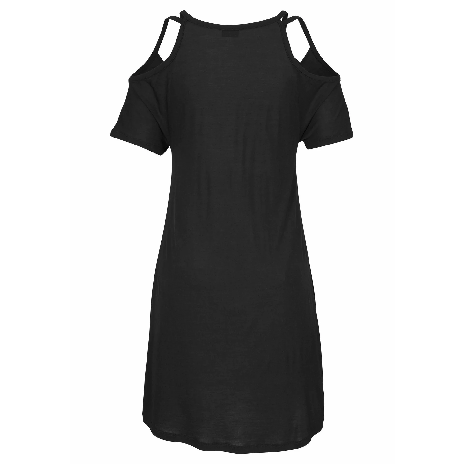Waliicorners Beach Dress Summer A Line Loose Short Sleeve Sundress Waliicorners Sexy Bandage Off Shoulder Black Dresses Boho Female Fashion Clothes 10 H69e33c0cdbbc4bac90c4b2d1a99ed946i