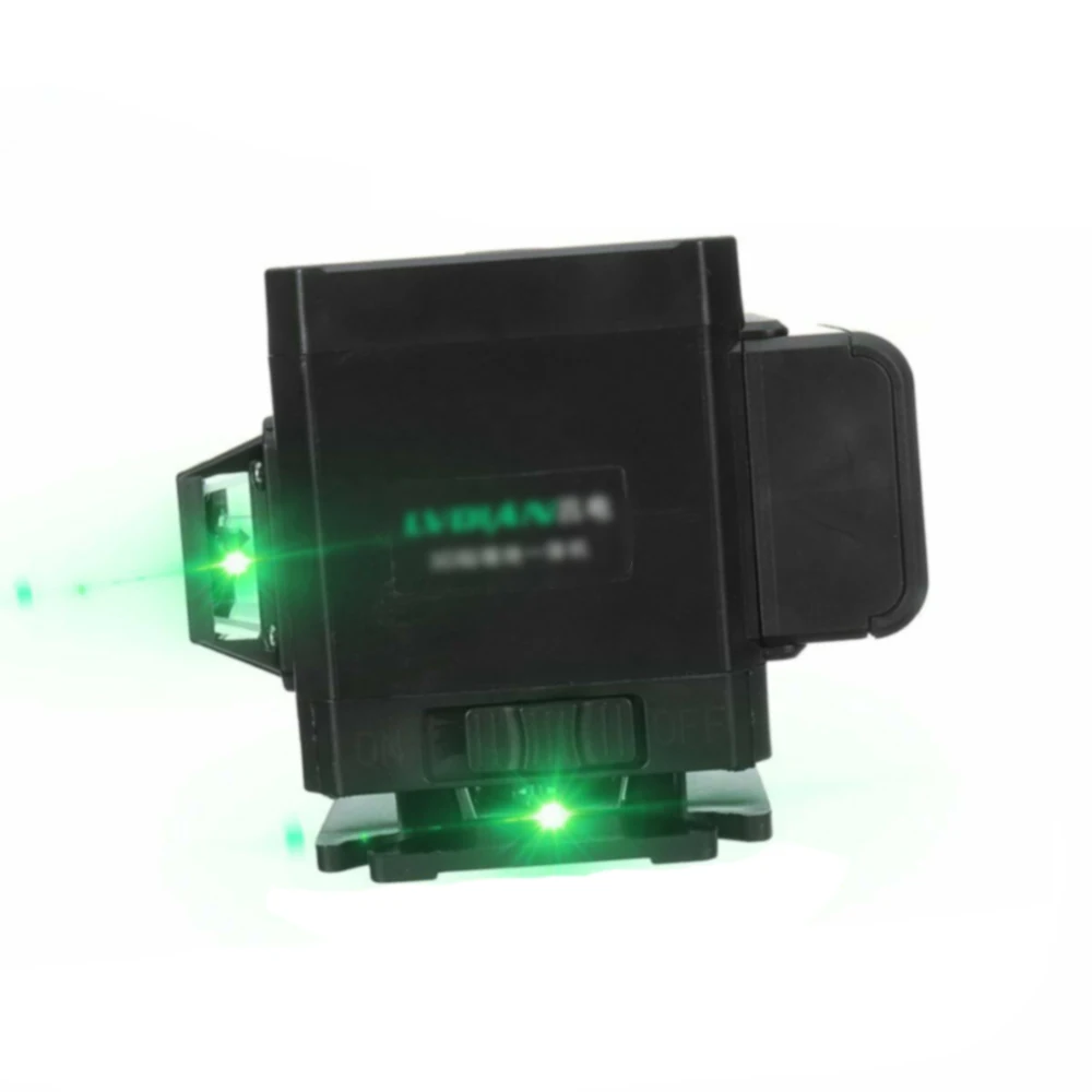 

WAKYME 5/12/16 Lines 3D Green Laser Level Self-Leveling 360 Degrees Horizontal And Vertical Cross Lines Green Laser Line