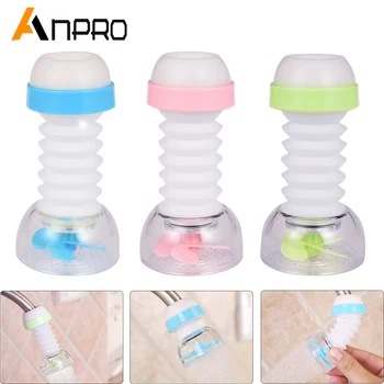 

360 Degree Swivel Kitchen Faucet Hand Washing Faucet Extender Rotating Faucet Aerator Tubs Bathroom Water Saver Tool