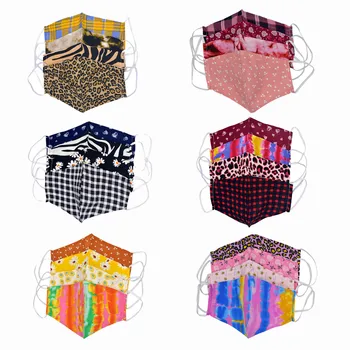 

4PCS Fashion Reusable Facemask mascarillas Women Men Cycling maska cotton Washed maska dropshipping fast shipping In Stock#K35