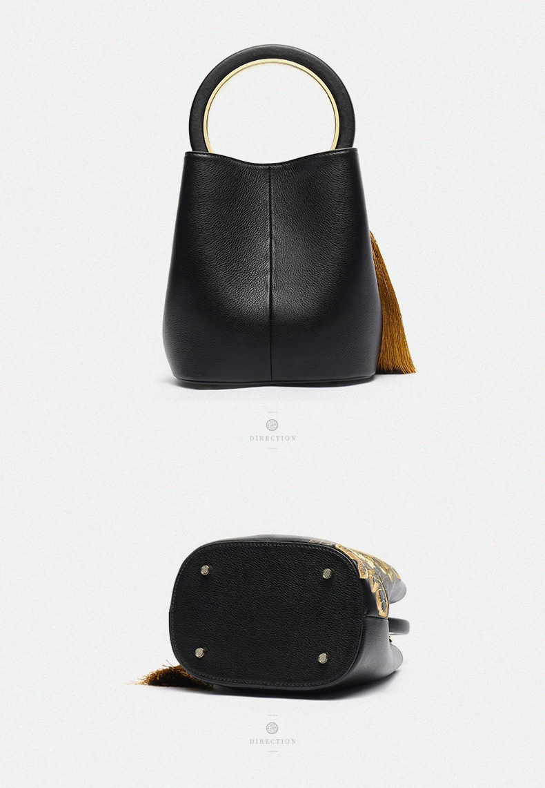 PMSIX Известный дизайнерский бренд Womens'Bag Сумки из натуральной кожи с вышитыми цветами винтажные сумки на плечо с цветочным принтом