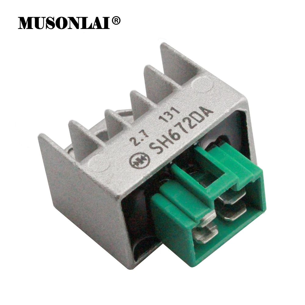 thumbnail image 2 of Voltage Regulator Recitifer Fits Kawasaki Klx140 Klx150 D-Tracker S L G Bf OE 21066-0045 2 of 12