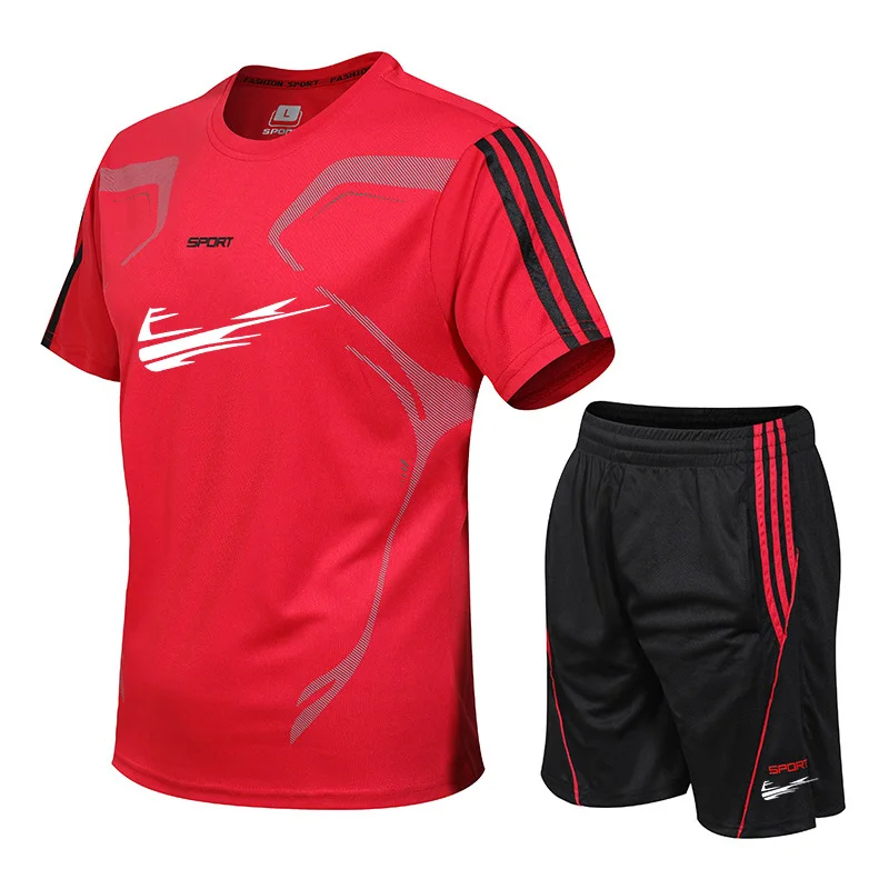 

Premium brand 2 pieces / set of men's sportswear sports suit gym compression suit running clothes sportswear sports tights