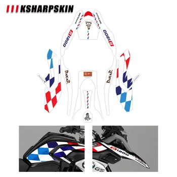 

KSHARPSKIN motorcycle sticker protection body reflective decal decorative film for BMW R1200GS R1200 GS LC 2013-2016