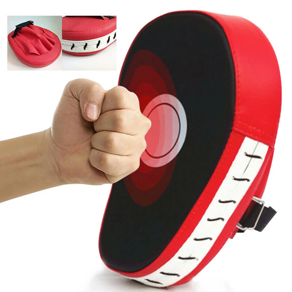 Curved Boxing Muay Thai Hand Target Sanda Training Thickened Earthquake resistant Curved Baffle PU Five finger Hand Target