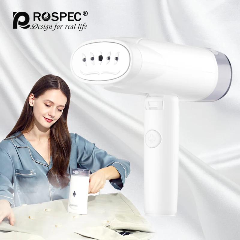 ROSPEC Foldable Handheld Garment Steamer Steam Brush Clothes Generator Steam Ironing Machine Steamer Iron Portable For Traveling