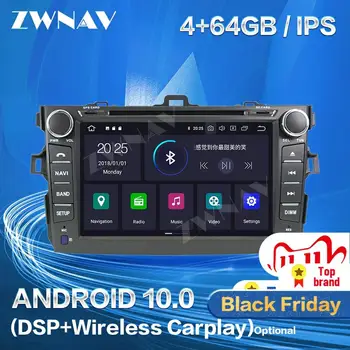 

Carplay 2007 2008 2009 2010 2011 2012 2013 For Toyota Corolla Android Multimedia GPS Unit Audio Stereo Radio Recorder Head Unit