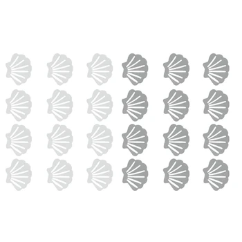 

20 PCS Anti Slip Stickers Shell Shape Non Slip Stickers Bath Decals Adhesive Appliques for Bathtub,Shower and Other Slippery Sur