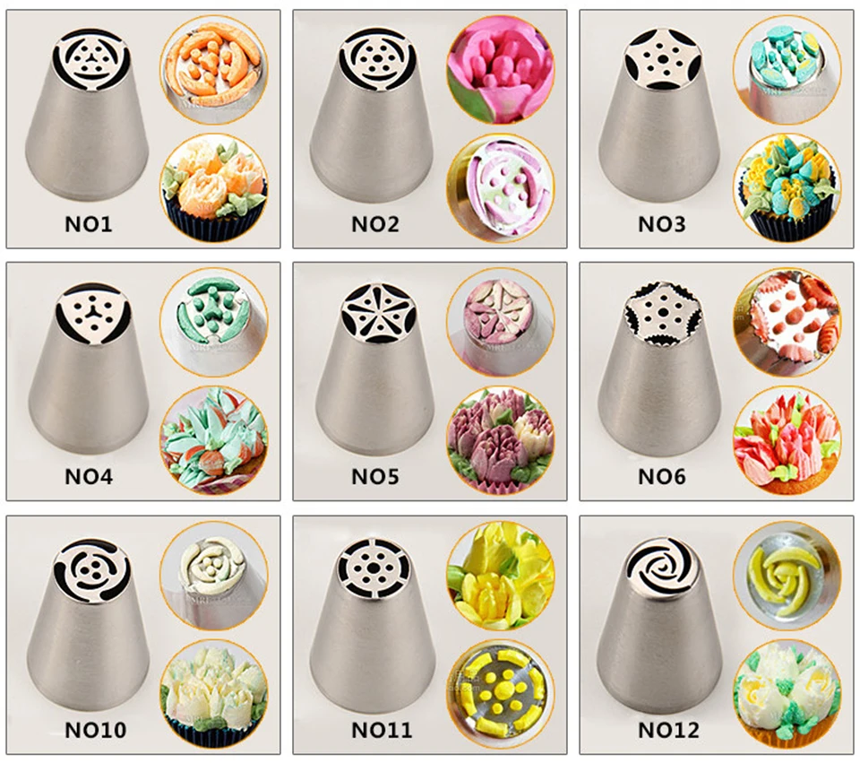  Icing Piping Nozzle (16)