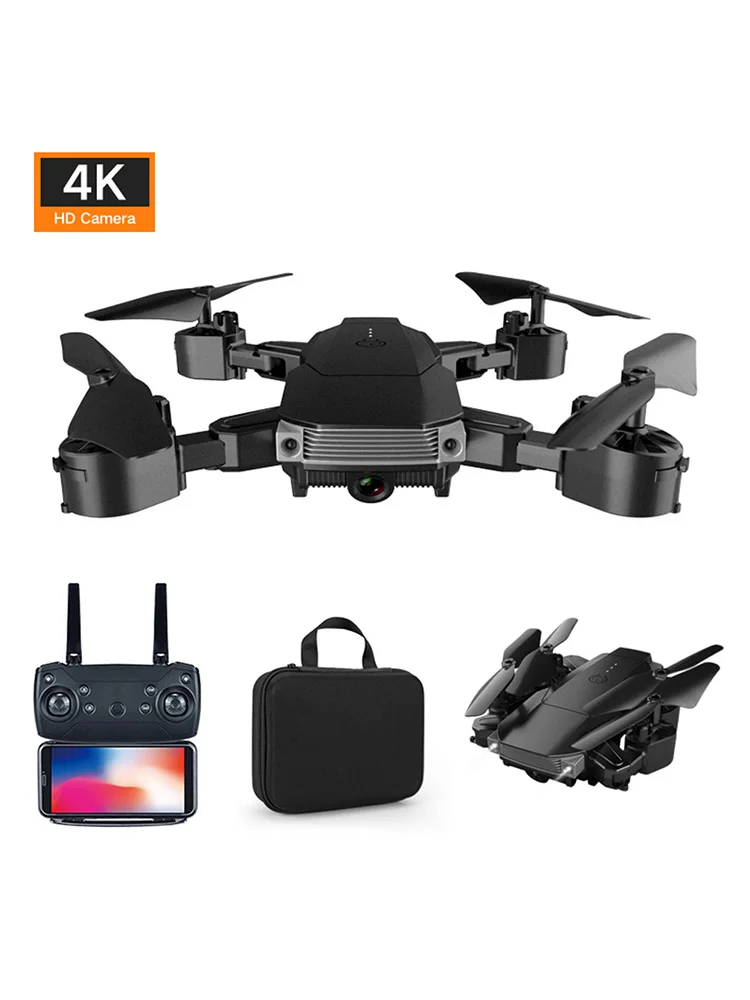 Mini Dual Camera Drone 4K Altitude Hight Hold Optioal Flow Remote Control RC Quadcopter Dron Toy Gift Remote Control Aircraft