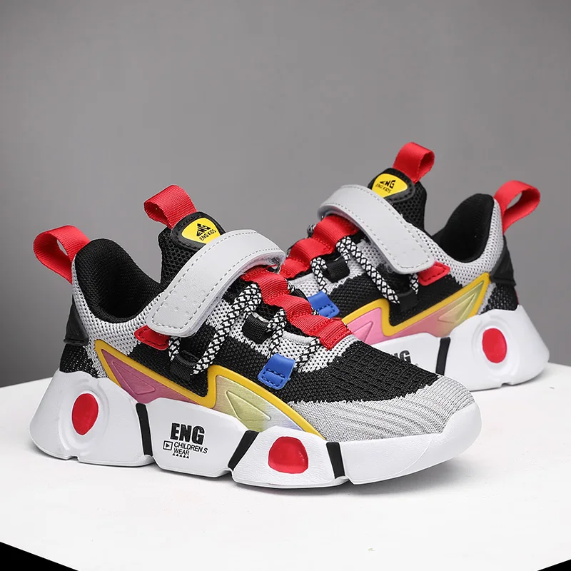 On Sale Casual Sneakers Shoe Toddlers Girls Sports Boys Kids Children Flats for And Mesh Non-Slip qxQKM1lr6RV