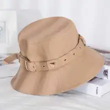 Рыбацкая шляпа, корейский тренд, женская панама с металлической пряжкой, солнцезащитная Кепка, весна-лето, японский стиль, солнцезащитная Кепка, шляпа для бассейна, Панама, шляпа