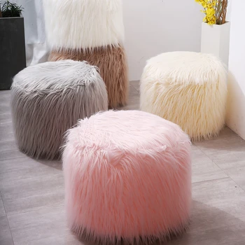 

Multipurpose Plush Inflatable Seat Cushion Winter Warm Soft Comfortable Sofa Stool Office Home Decor Futon Mat Couch Footstool