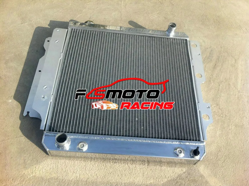 Raffreddamento del radiatore in alluminio a 3 file per Jeep Cherokee XJ / Wagoneer Truck 1991-2001 01 00 99 98 97 96 95 94  34