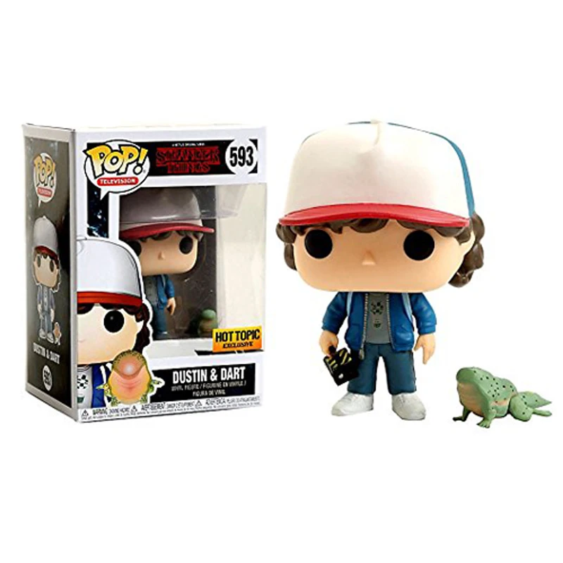 FUNKO POP Stranger things Eleven duстin Дротика Дастин снежок танец Стива Виниловая фигурка игрушки для детей Рождественский подарок