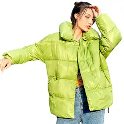 JAYCOSIN зимний женский свободный с длинными рукавами Японский Корейский пуховик модное женское повседневное пальто повседневный тренд