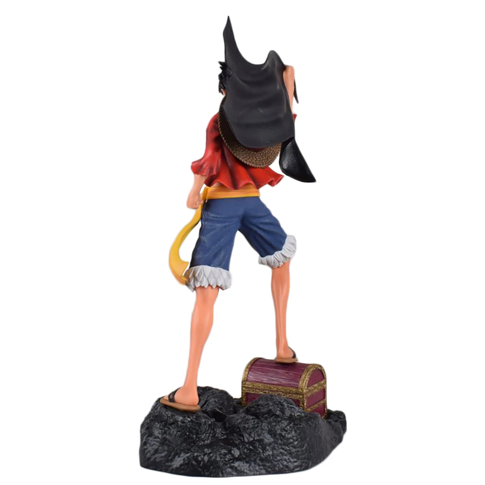 One piece GK фигурка большого размера Обезьяна D Луффи 1/4 Аниме ПВХ 60 см Коллекционная модель игрушки изысканный для детей подарок статуя Figma