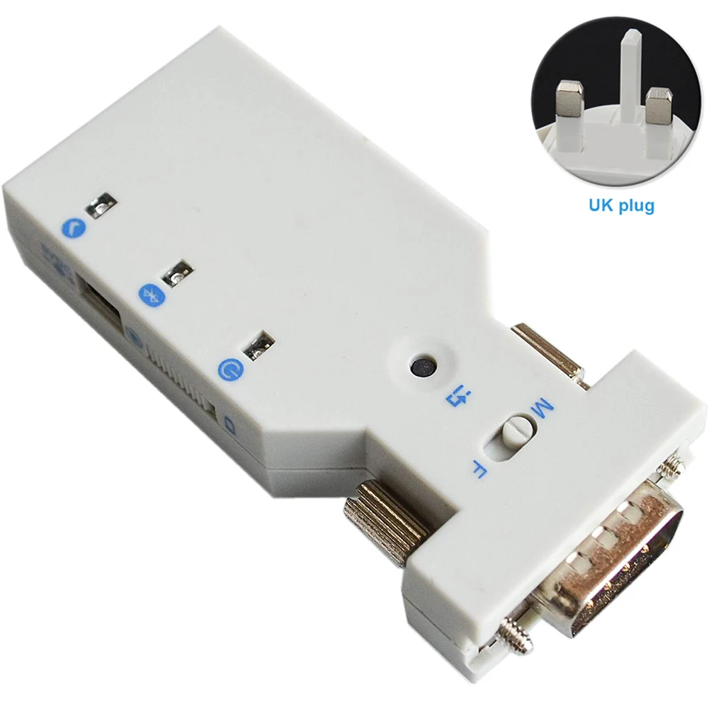 BT578 RS232 беспроводной портативный USB кабель легко наносится Мужской Женский головка прочный Bluetooth последовательный адаптер связь практичный