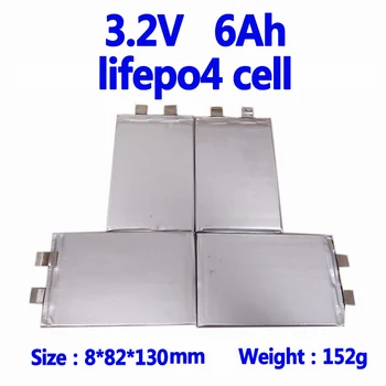 

Lithium iron phosphate cell lifepo4 battery 3.2v 6Ah 3.2v 6000 mAh for diy power bank for ebike tools Forklift AGV storage