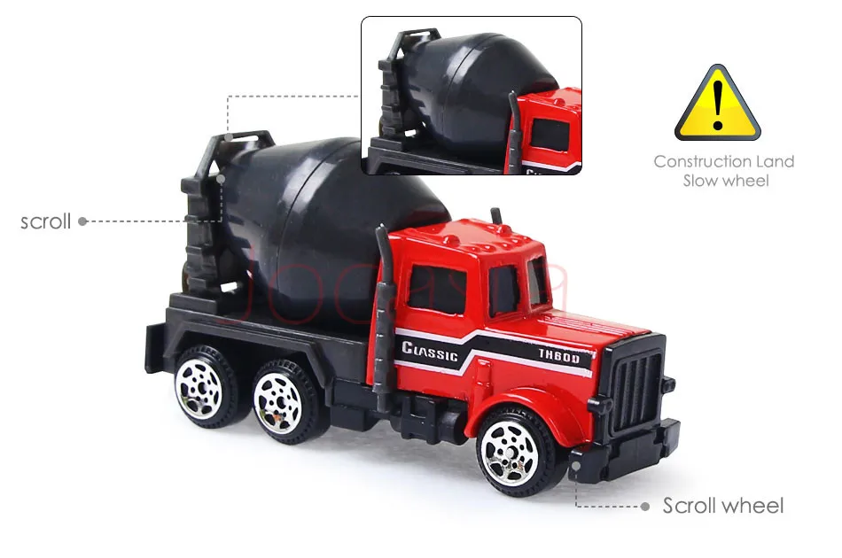 rc helicopters Kids Mini Diecast Alloy 1:64 Model Car Engineering Truck Excavator Bulldozer Forklift Educational Toys Gifts for Children Boys monster truck lego