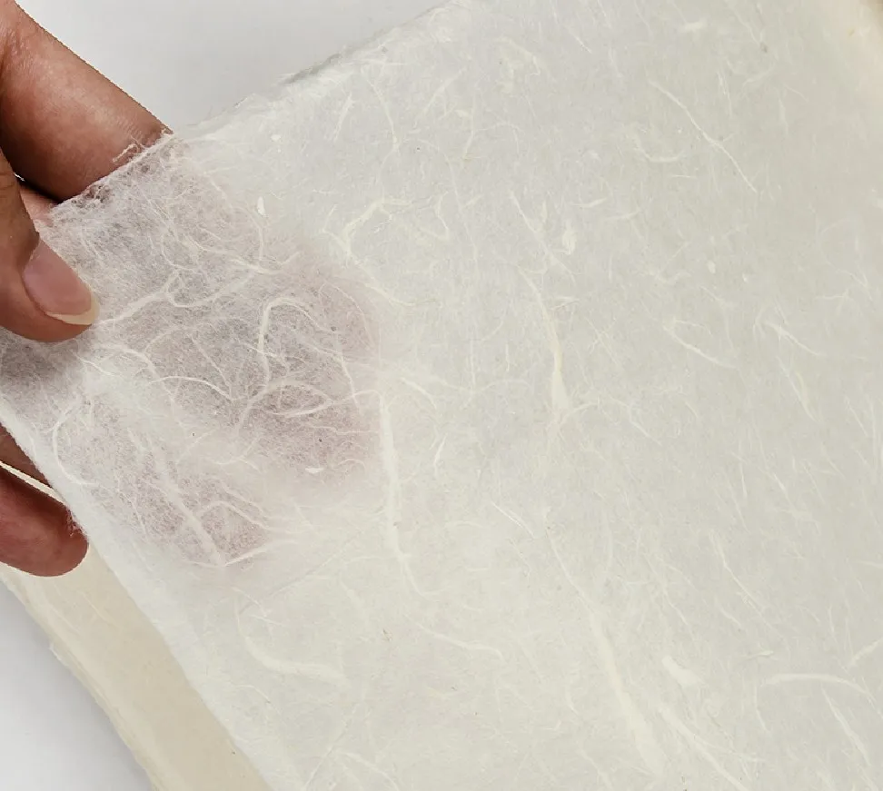 10 Pc 20 Pc Pure Plant Fibre Flower Tea Straw Handmade Xuan Rice Paper Water Brush Ink Painting Calligraphy Sumi-e No Crease handmade rice paper