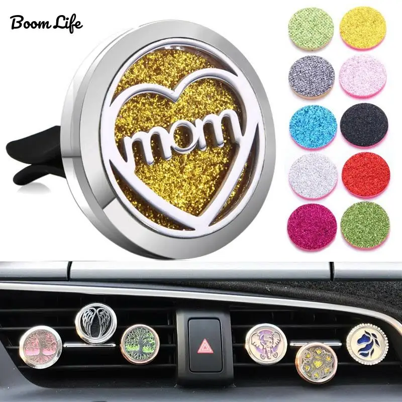 Новый автомобильный рассеиватель воздуха медальон из нержавеющей стали