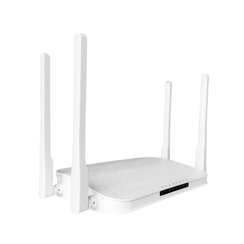 Wiflyer Tốc Độ Cao Router Kích Sóng 2.4G & 5G Băng Tần Kép Không Dây 1200Mbps 4 * LAN Gigabit các Bộ Định Tuyến Wifi Tín Hiệu Độ Phủ Sóng Rộng WE3526 wifi repeater signal booster