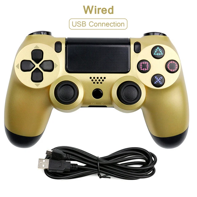 N-4 Wired Джойстик Геймпад для PS4 контроллер для Bluetooth/USB проводной контроллер беспроводной Dualshock 4 для PS4 контроллер для playstation 4 - Цвет: N-4 Wired