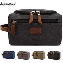 Новинка, мужская дорожная сумка для туалетных принадлежностей, набор для мытья и бритья, упаковочные кубики, сумки Dopp, набор, холщовая кожаная Женская дорожная сумка, косметичка