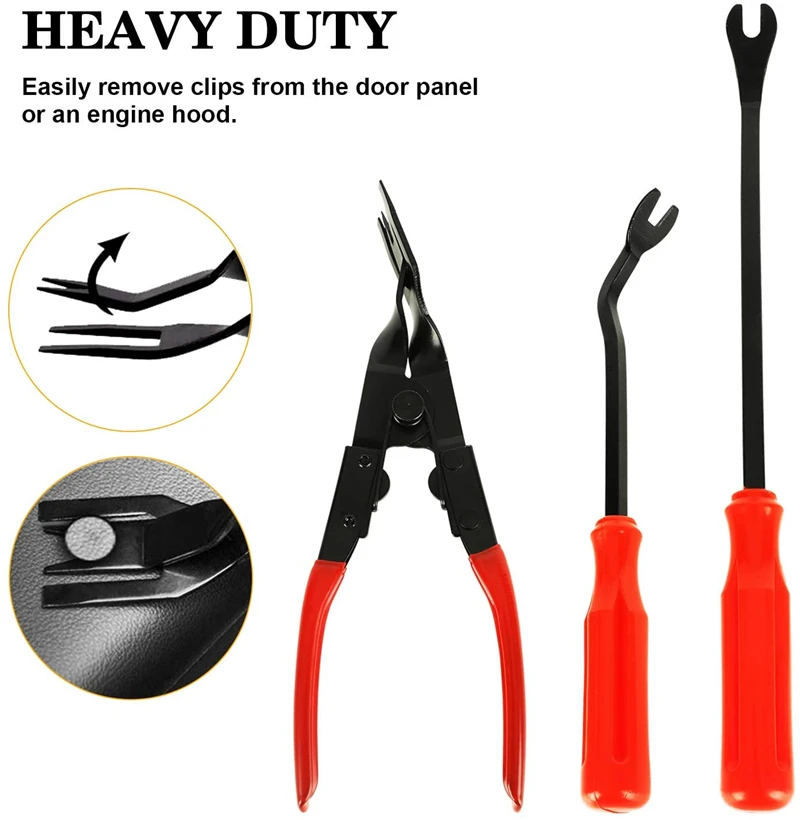 Hand Tool Set Car Oil Seal Screwdrivers Set O-Ring Seal Gasket Puller Remover Pick Hooks Tools Car Vehicle Radio Removal Tool