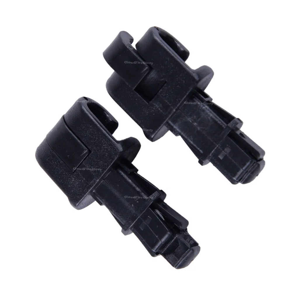 83715-SHJ-A21ZA 4 шт черные раздвижные двери Зонт крюк зажим пластик 4-Pack для Honda Odyssey 2005 2006 2007 2008 2009 2010