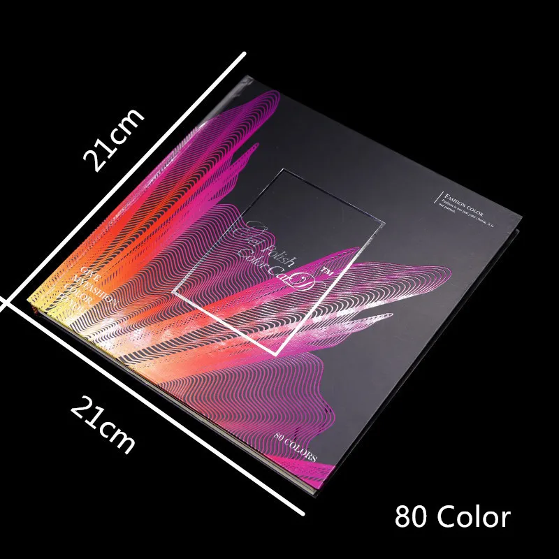 Skup 60 80 120 kolor dwustronnie sztuczne paznokcie kolor organizer na dokumenty żel polski wykres koloru paleta praktyka z sztuczne tipsy 20 #923