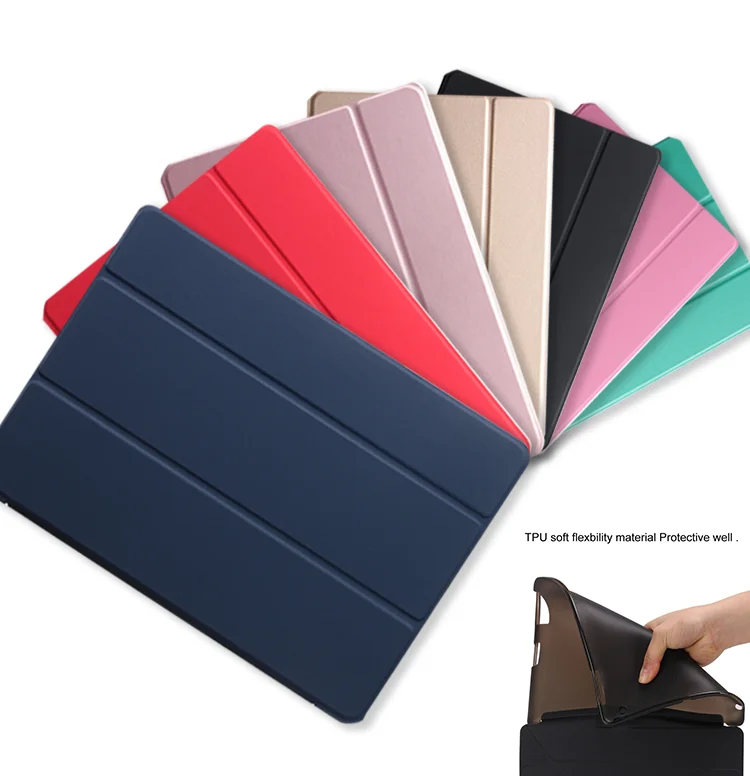 Для iPad Air 2 Air 1 чехол для iPad чехол Funda ультра тонкий из искусственной кожи Чехол Мягкий силиконовый чехол для iPad 9,7 6th поколения Чехол