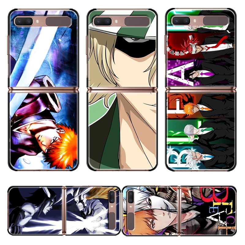 Funda De Telefono Movil A Prueba De Golpes Carcasa Dura De Anime Bleach Ichigo Para Samsung Galaxy Z Flip 3 5g Color Negro Nueva Fundas Antigolpes Para Telefono Aliexpress