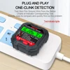GVDA Socket Outlet Tester Voltage Detector Electric Circuit Breaker Finder Ground Zero Line US EU UK Plug Polarity Phase Check 2
