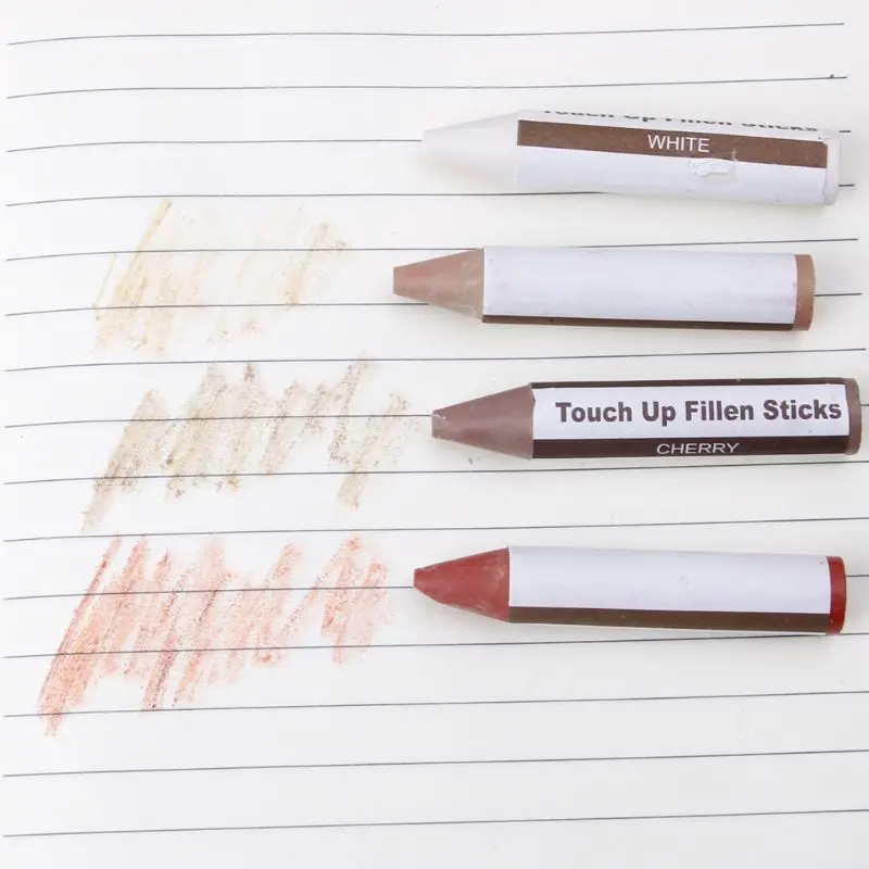 Прямая поставка 17 шт. мебель Touch Up Kit маркеры и наполнитель палочки дерево царапин восстановление комплект
