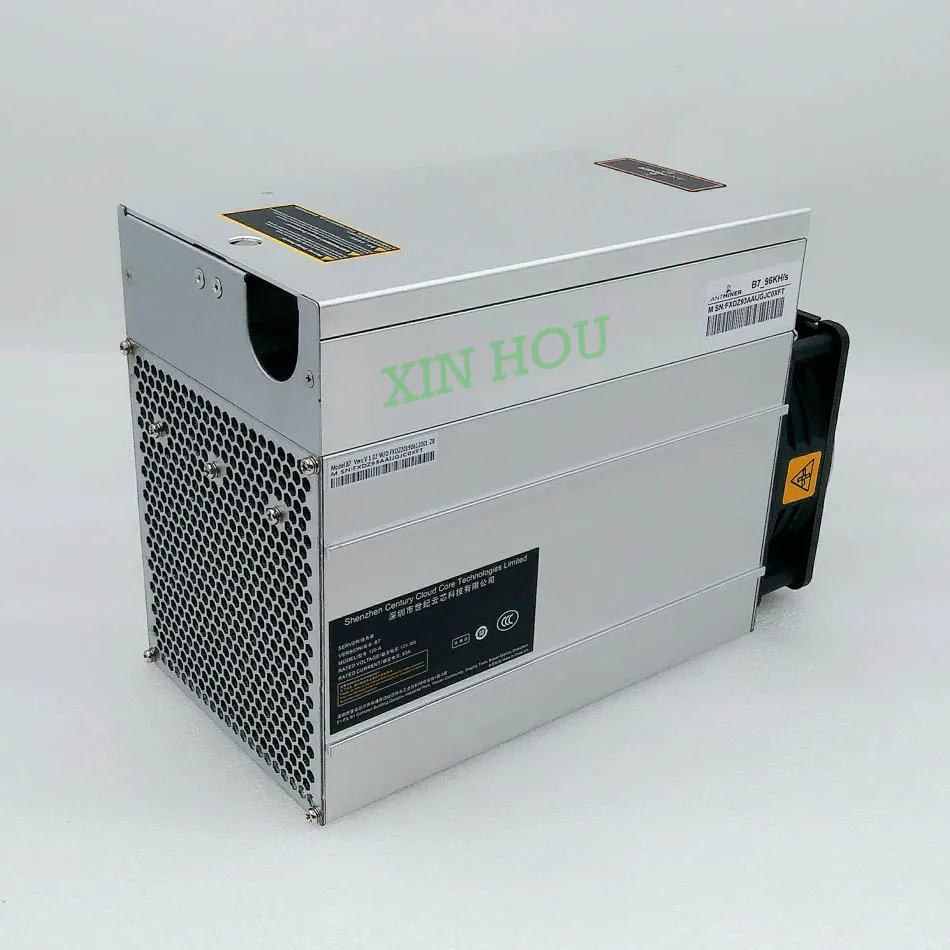 Asic шахтер Antminer B7 96KH/s 528 W Tensority Шахтер BTM добыча лучше чем Antminer s9 S11 Innosilicon T2 Whatsminer M3